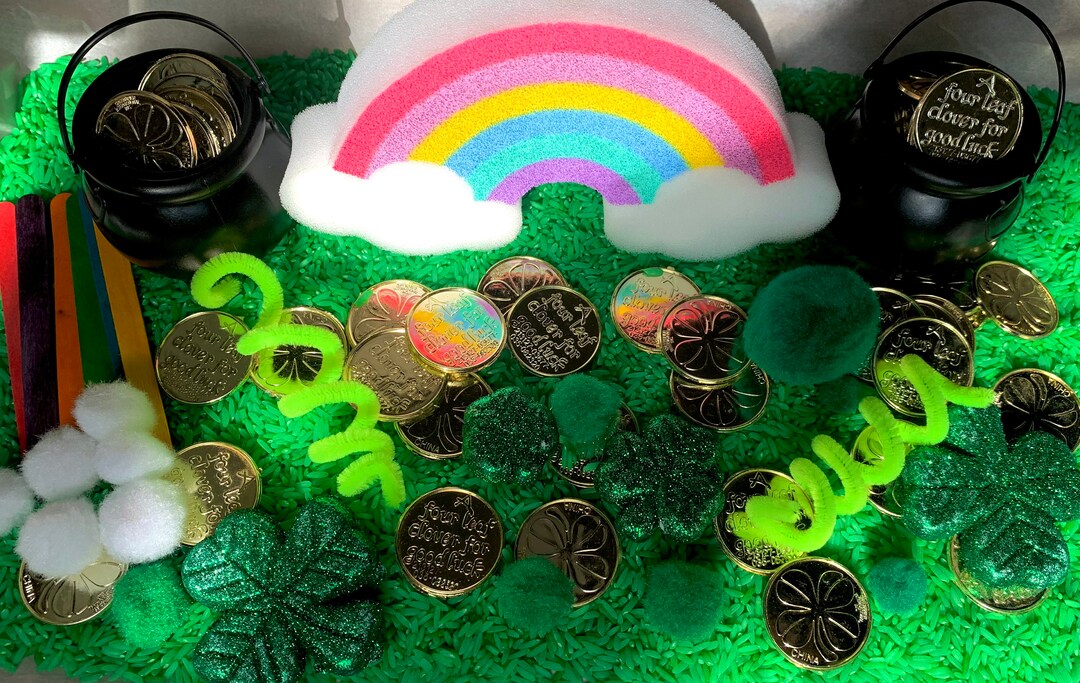 Saint Patricks Day Sensory Bin Sensory Bin Sensory - Etsy