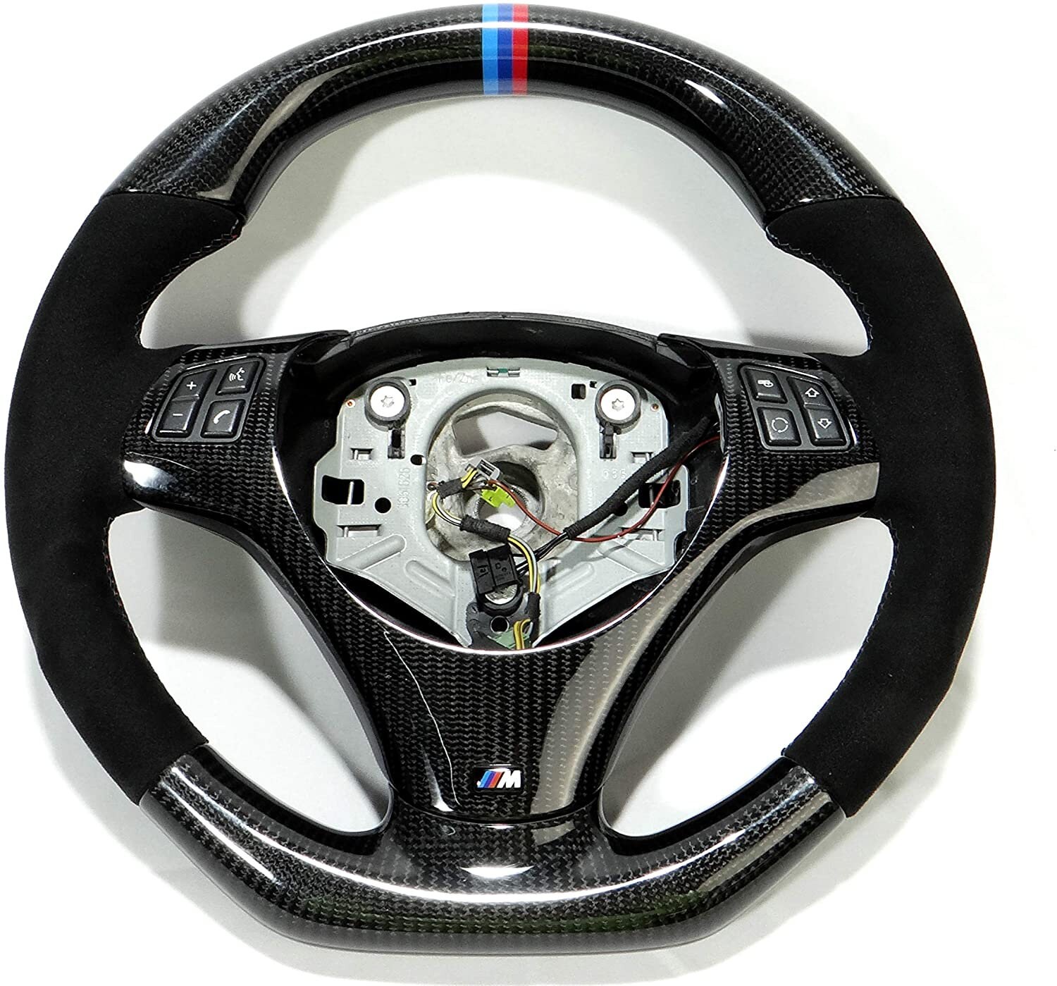 BMW E60 E61 E63 Carbon Alcantara Steering Wheel Etsy