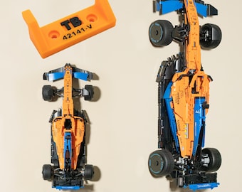 Vertical Wall Mount for LEGO McLaren F1 Wall Mount - 42141