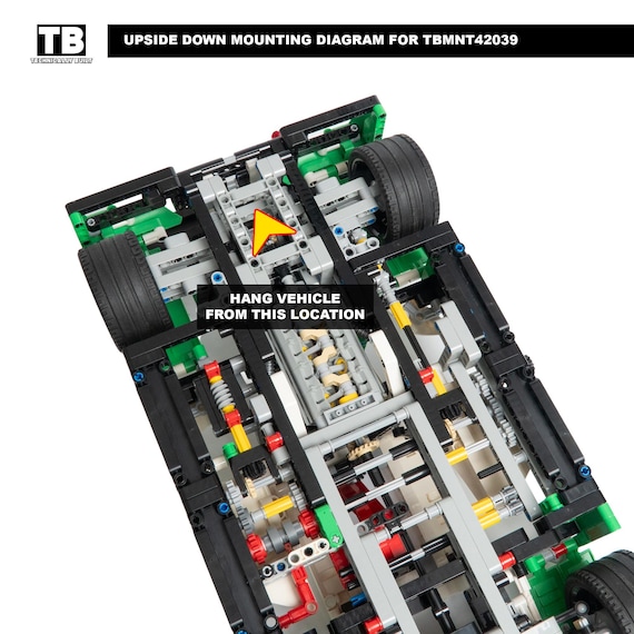 Wall Mount for LEGO Technic 24 Hour Race Car-42039 - Etsy