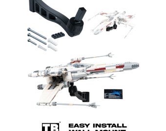 Cobra Arm Wall Mount Compatible With LEGO Star Wars X-wing Fighter-7191