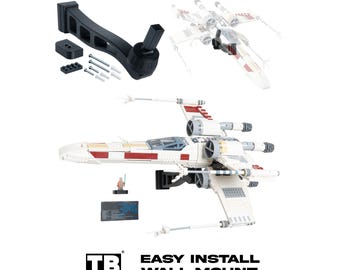 Cobra Arm Wall Mount Compatible With LEGO Star Wars X-Wing Starfighter 75355
