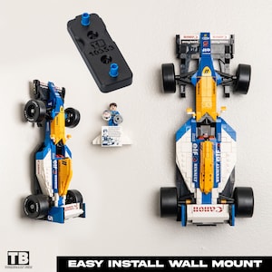 Wall Mount for LEGO Icons Williams Racing FW14B & Nigel Mansell  - 10353