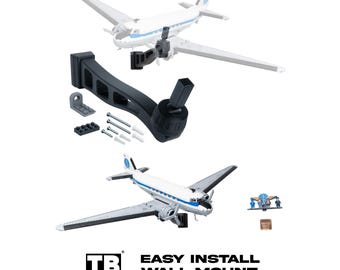 Cobra Arm Wall Mount Compatible With Lego Icons Douglas DC-3 PAN AM Airliner 11378