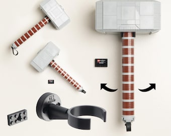 Wall Mount for LEGO Marvel Thor's Hammer-76209