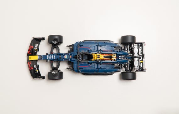 Horizontal Wall Mount for LEGO Technic Oracle Red Bull RB20 F1