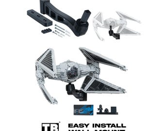 Cobra Arm Wall Mount Compatible With LEGO Star Wars TIE Interceptor 75382