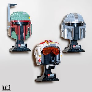 Wall Mount for LEGO Helmet Collection