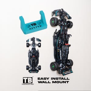 レゴ メルセデスAMG F1 W14-42171用垂直壁掛けマウント