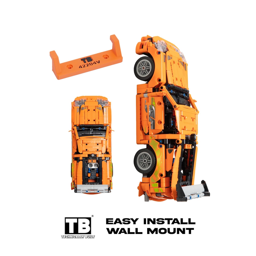Wall Mount for LEGO Technic Fast and Furious Toyota Supra MK4