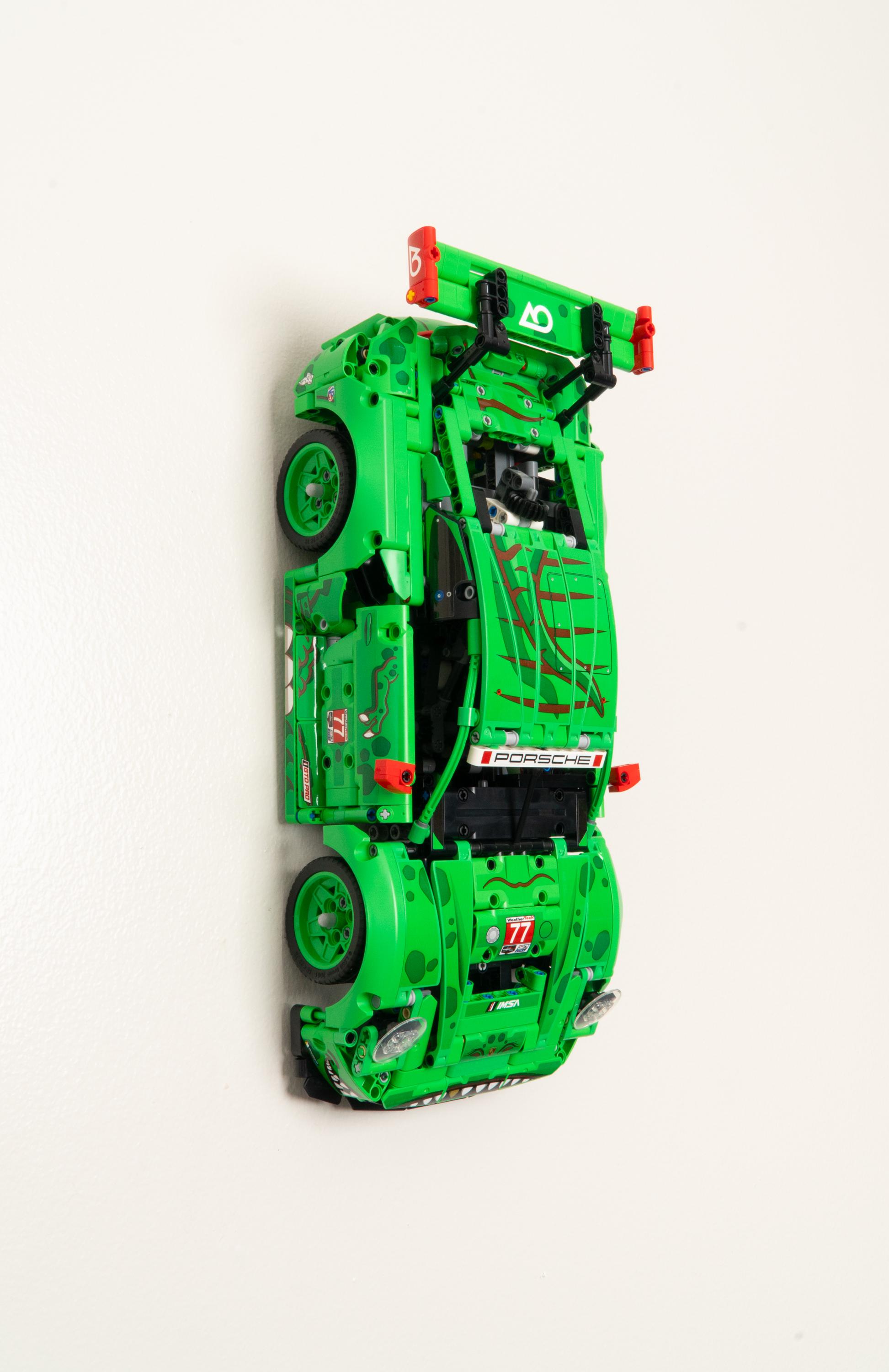 Upside Down Wall Mount for LEGO Technic Porsche 911 GT3 R REXY AO