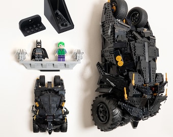 Wall Mount for LEGO DC Batman Batmobile Dark Knight Tumbler-76240