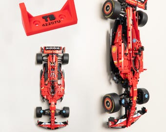 Upside Down Wall Mount for LEGO Ferrari SF-24 F1 Car-42207