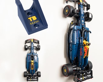 Vertical Wall Mount for LEGO Oracle Red Bull Racing RB20 F1 Car - 42206
