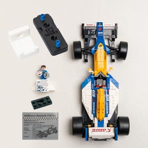 Wall Mount for LEGO Icons Williams Racing FW14B & Nigel Mansell-10353