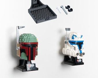 Wall Mounts for LEGO Star Wars Helmet Collection