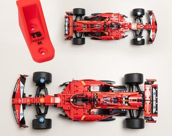 Horizontal Wall Mount for LEGO Technic Ferrari SF-24 F1-42207