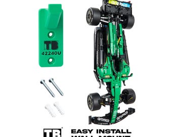 Upside Down Wall Mount for LEGO Technic Aston Martin Aramco AMR25 F1 Car-42240