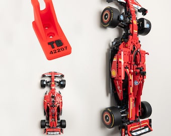 Vertical Wall Mount for LEGO Ferrari SF-24 F1 Car-42207
