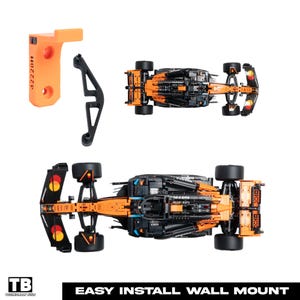 Horisontellt väggfäste för LEGO McLaren MCL39 F1-bil-42228