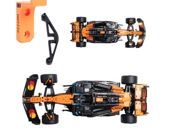 Horizontal Wall Mount for LEGO McLaren MCL39 F1 Car-42228