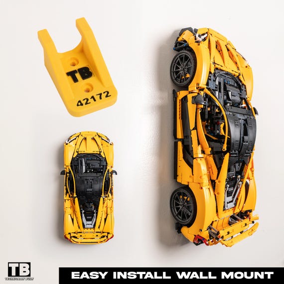 AT-mini Ⅱ Wall Mount for LEGO Technic Mclaren P1 - 42172 - Etsy