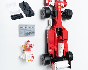 Wall Mount for LEGO Icons Ferrari F2004 & Michael Schumacher-11375
