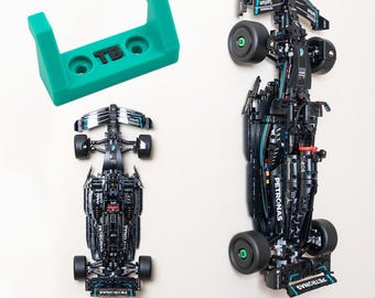 Vertical Wall Mount for LEGO Mercedes-AMG F1 W14-42171