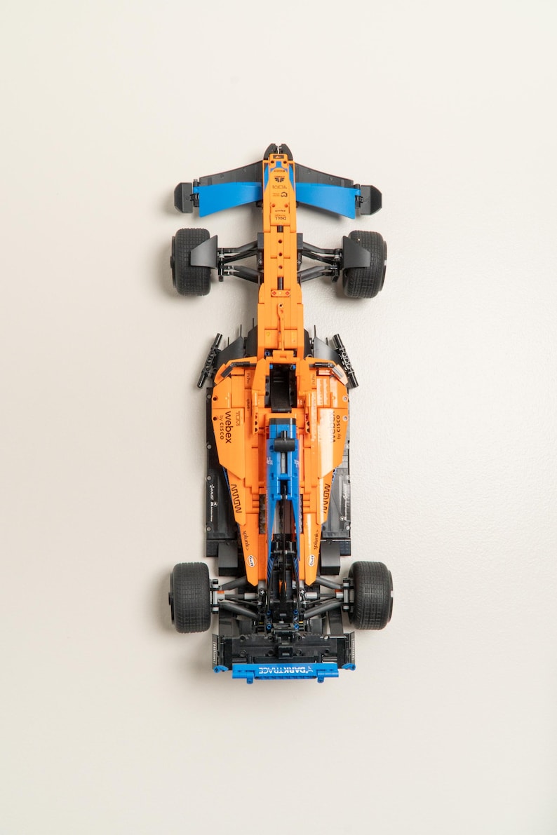 Vertical Wall Mount for LEGO McLaren F1 Wall Mount-42141 image 2
