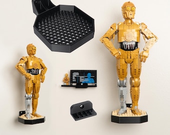 Wall Mount for LEGO C-3PO-75398