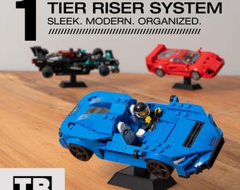 1 Tier Riser Display für LEGO Speed Champions