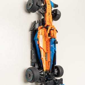 Vertical Wall Mount for LEGO McLaren F1 Wall Mount-42141 image 3