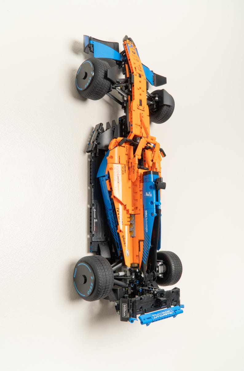 Vertical Wall Mount for LEGO McLaren F1 Wall Mount-42141 image 3