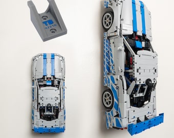 Vertical Wall Mount for LEGO 2 Fast 2 Furious Nissan Skyline GT-R-42210