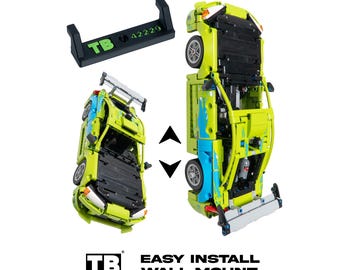 Wall Mount for LEGO Technic Fast and Furious Mitsubishi Eclipse Car-42229