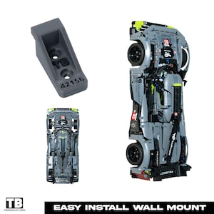 Wall Mount for LEGO Technic PEUGEOT 9x8-42156