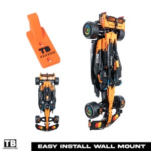 Upp och ner väggfäste för LEGO McLaren MCL39 F1 bil-42228