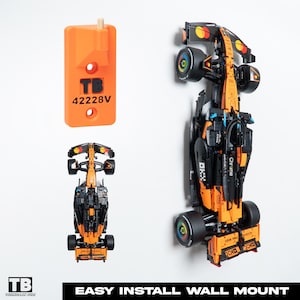 Support mural vertical pour voiture LEGO McLaren MCL39 F1®-42228