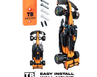 Vertical Wall Mount for LEGO McLaren MCL39 F1® Car-42228