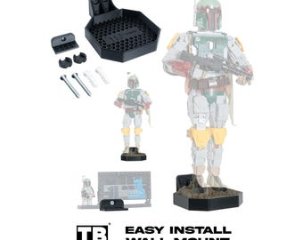Wall Mount Compatible With LEGO Boba Fett-75455