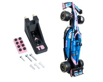 Vertical Wall Mount for CADA BWT Alpine F1 Team A525 Racing Car-C64012W