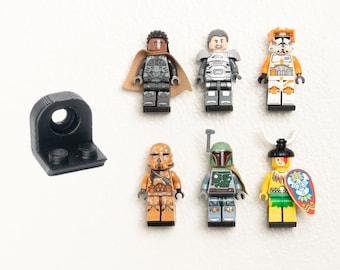 Single Minifigure Wall Shelves