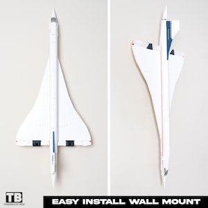 Wall Mount for LEGO Icons Concorde - 10318