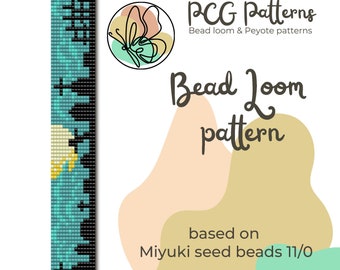 Spooky Cemetery Bead Loom Bracelet Pattern – Halloween DIY (PDF Pattern)