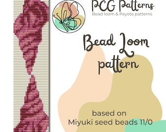 Sea Shell Bead Loom Bracelet Pattern – DIY Miyuki Seed Beads (PDF Pattern)