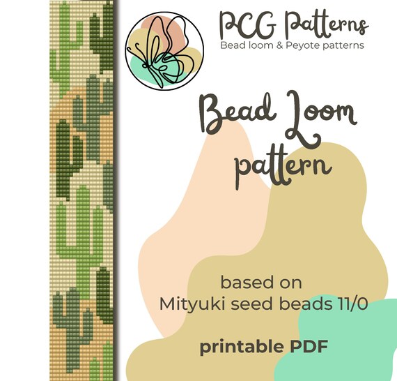 Cactus Bead Seed Bracelet Cactus Bead Seed Bracelet