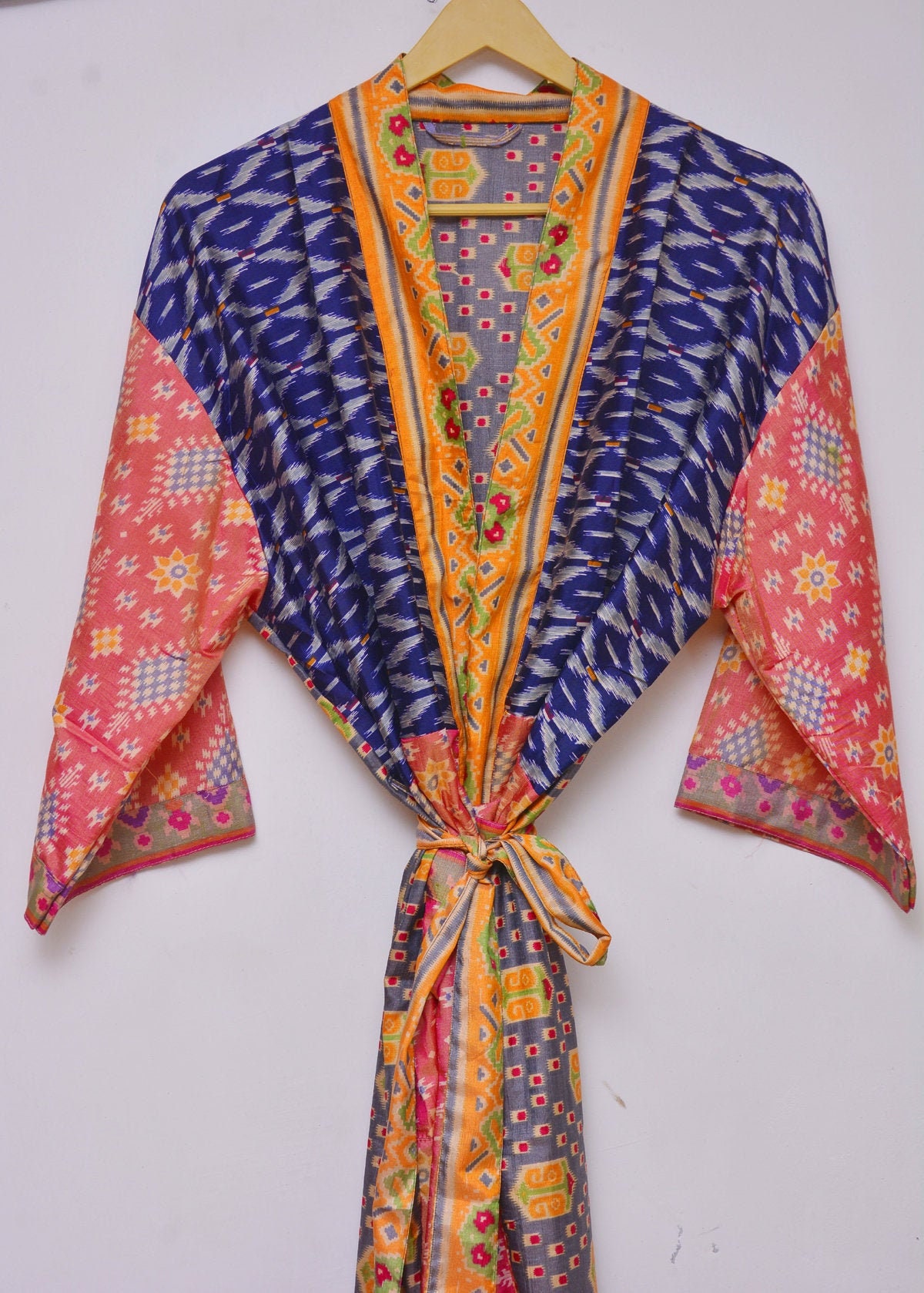 silk sari kimono