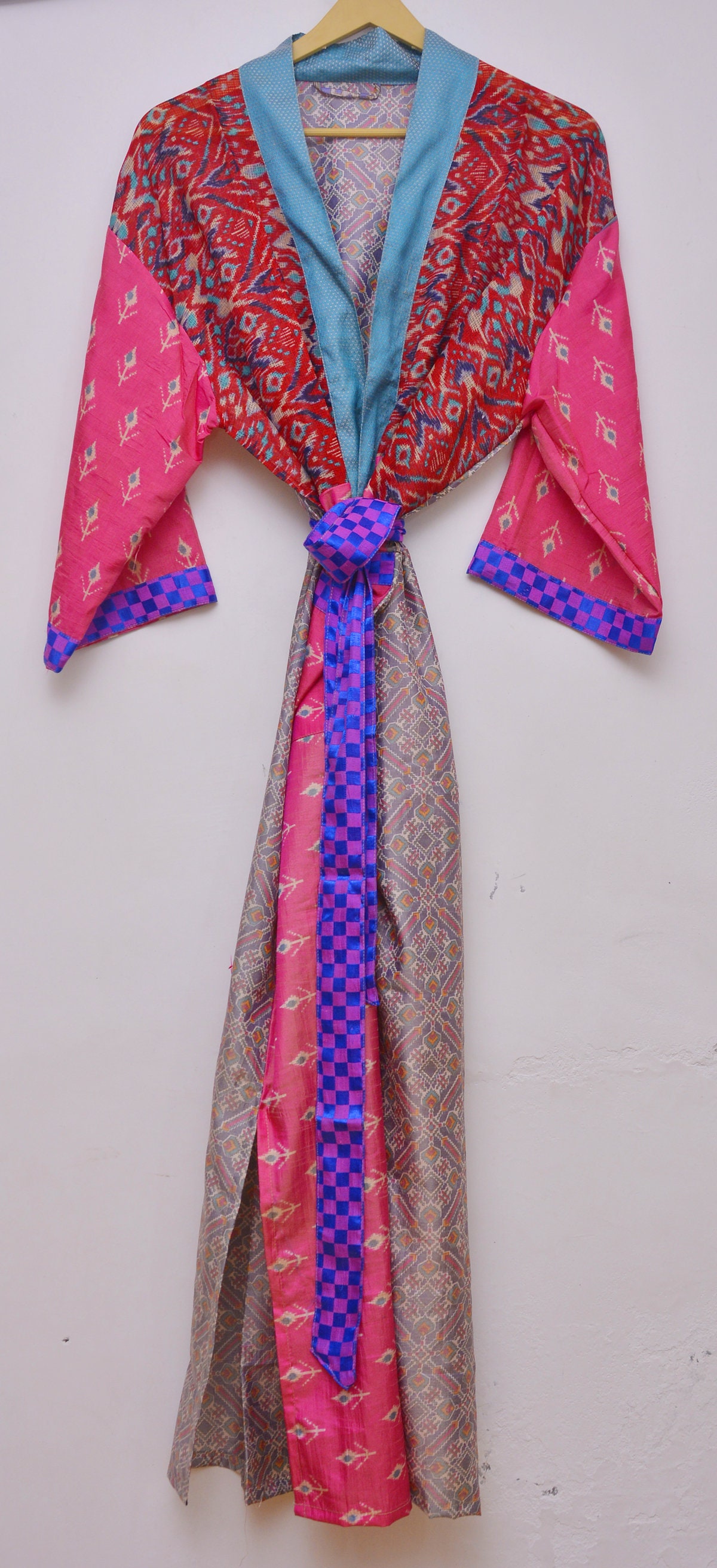 silk sari kimono