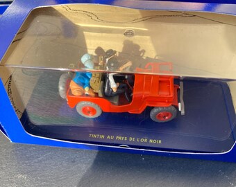 TINTIN the Red Jeep Atlas Collection - Etsy