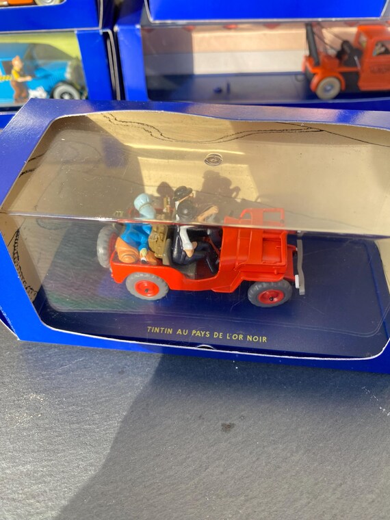 TINTIN the Red Jeep Atlas Collection - Etsy